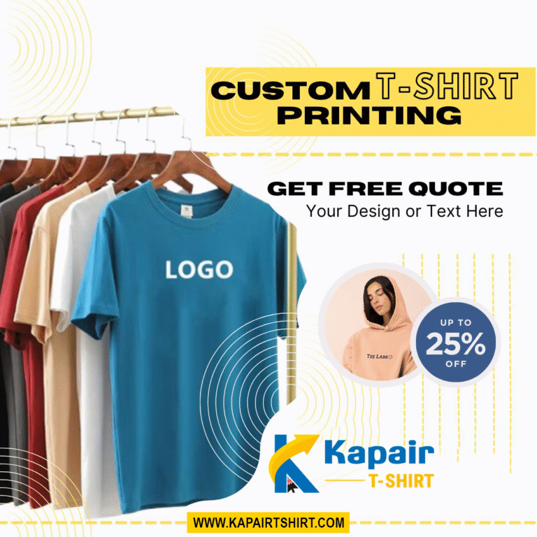Beyond the Blank: How Custom T-Shirts Can Transform Your Brand, Team, or Event