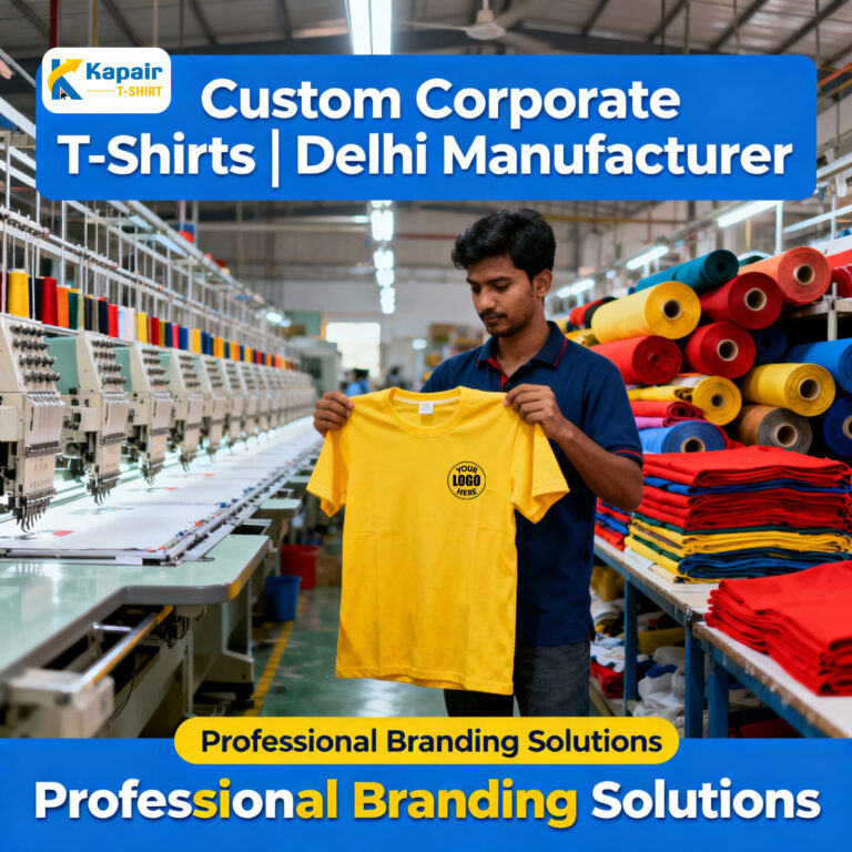 Custom Company T-Shirts in Delhi NCR