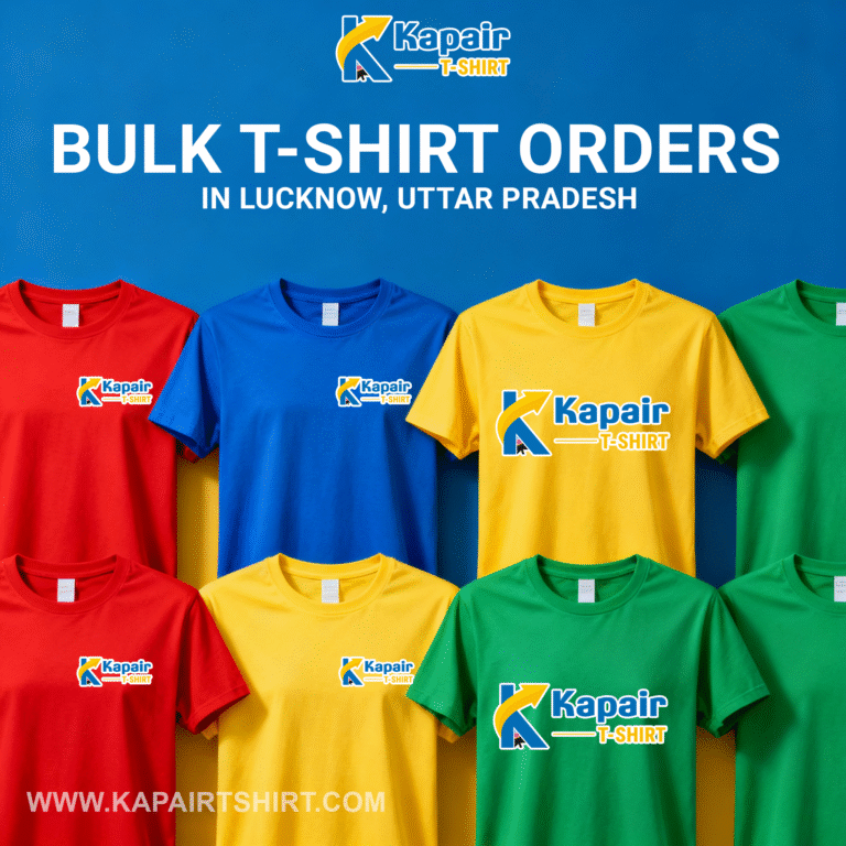 Bulk T-Shirt Orders in Lucknow, Uttar Pradesh – Kapair T-shirt