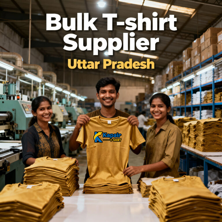Bulk T-shirt Supplier in Uttar Pradesh