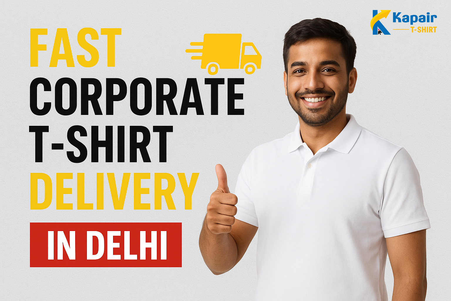 Fast Corporate T-shirt Delivery Delhi