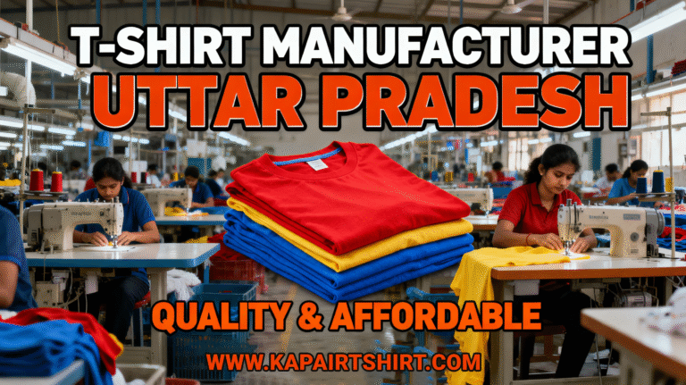 Best Custom T-Shirt Manufacturer in Uttar Pradesh