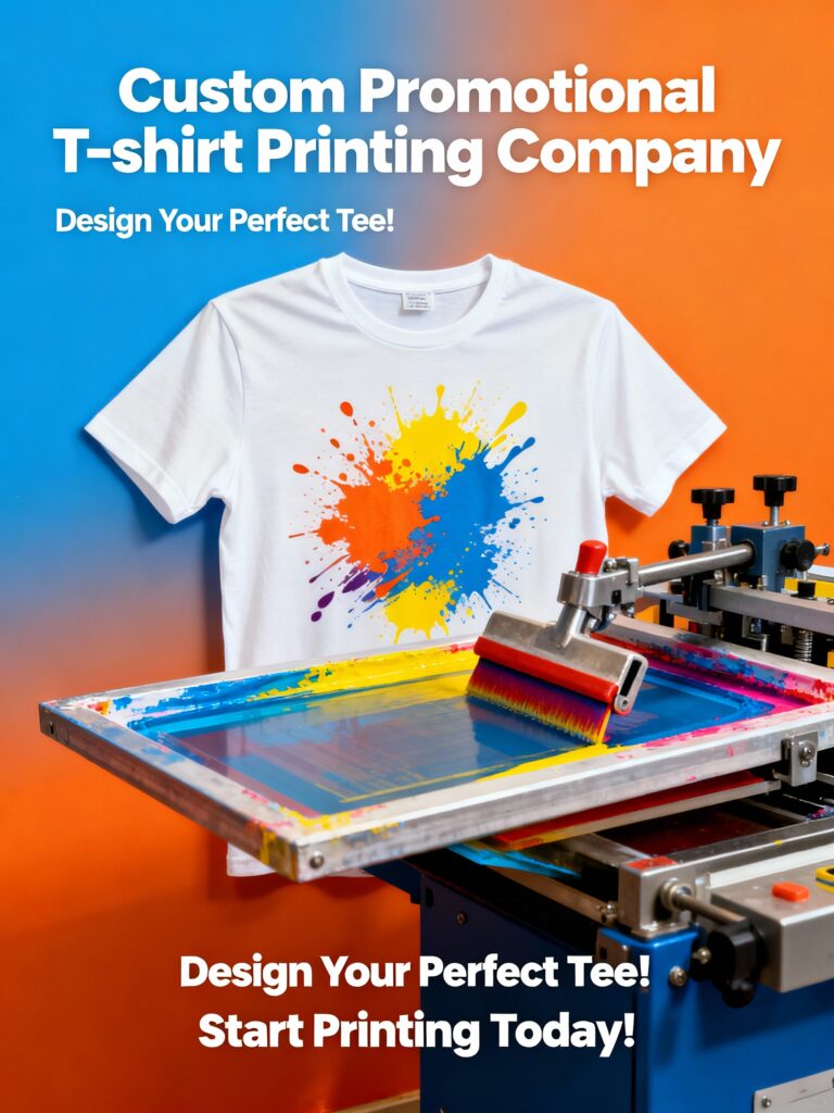 Custom Promotional T-shirt Printing with Kapair T-shirt