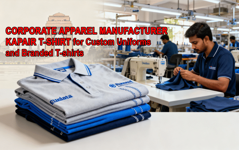 Corporate Apparel Manufacturer in Delhi – Kapair T-shirt for Custom Uniforms and Branded T-shirts