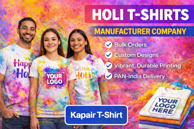 Holi T-Shirt Manufacturer Company