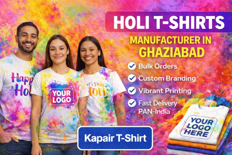Holi T-Shirt Manufacturer in Ghaziabad