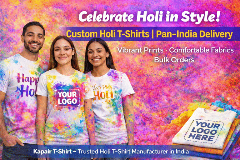 Holi T-Shirt Manufacturer Company in India