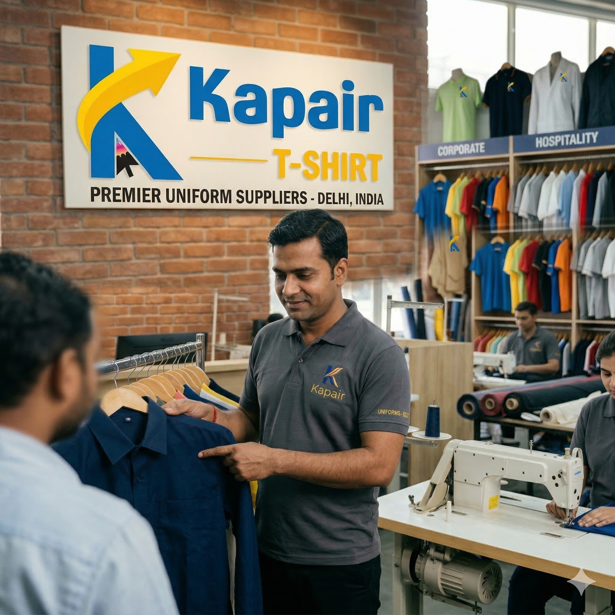 Company Uniform Suppliers in Delhi: Why Kapair T-Shirts Are the #1 Choice for Corporate Workwear