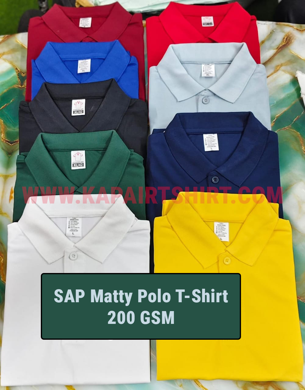 SAP Matty Polo T-Shirt Manufacturer
