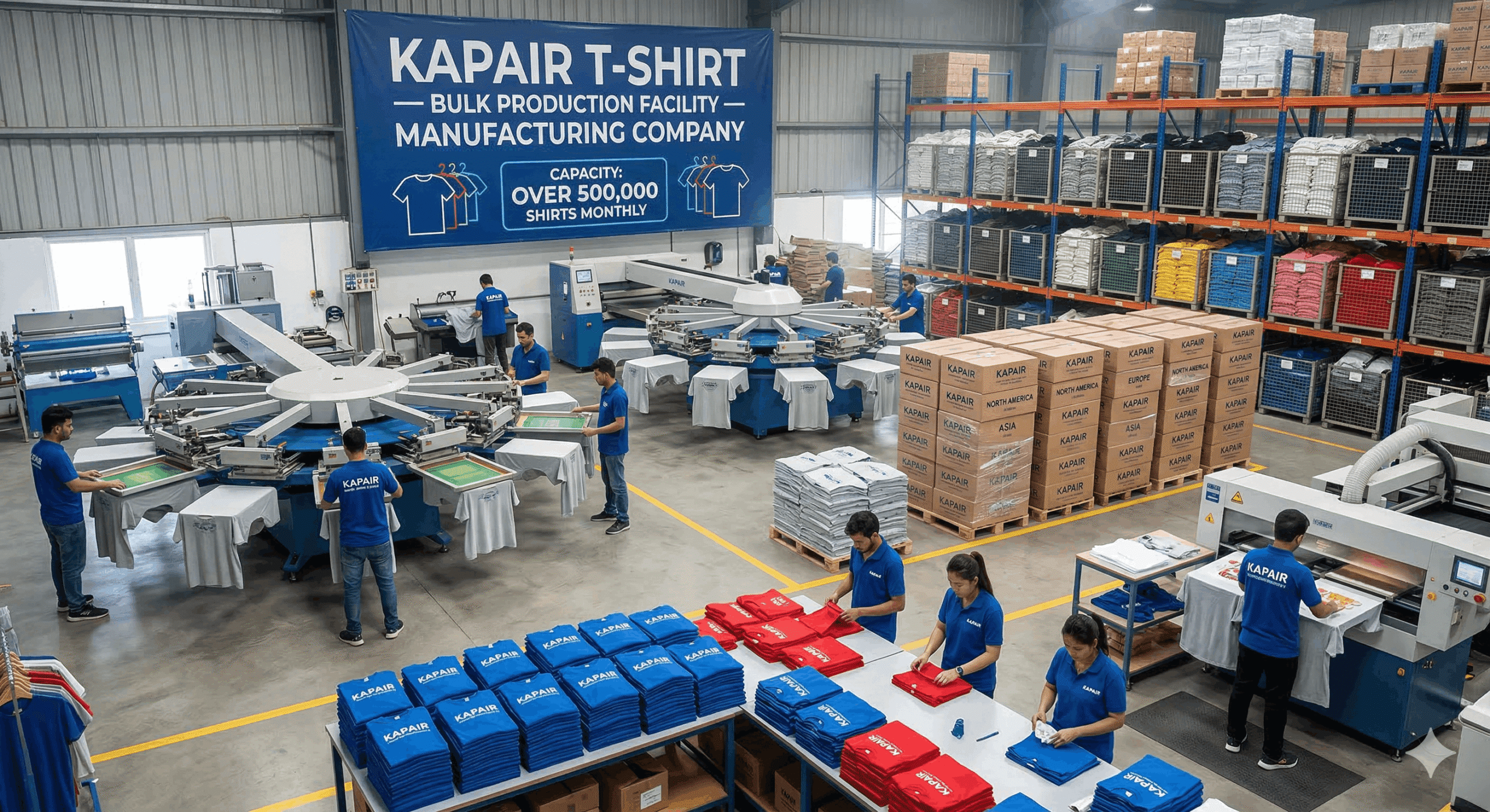 Bulk T-Shirt Manufacturer Company