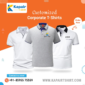 Customized Printed Corporate T-shirts in Noida | Best Price | Kapair T-shirt