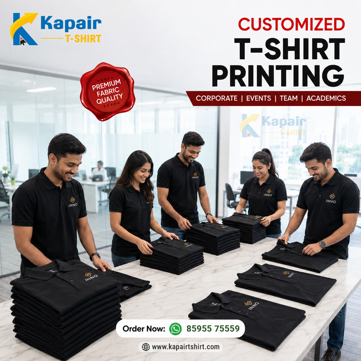 Custom T-Shirt Printing in Delhi NCR
