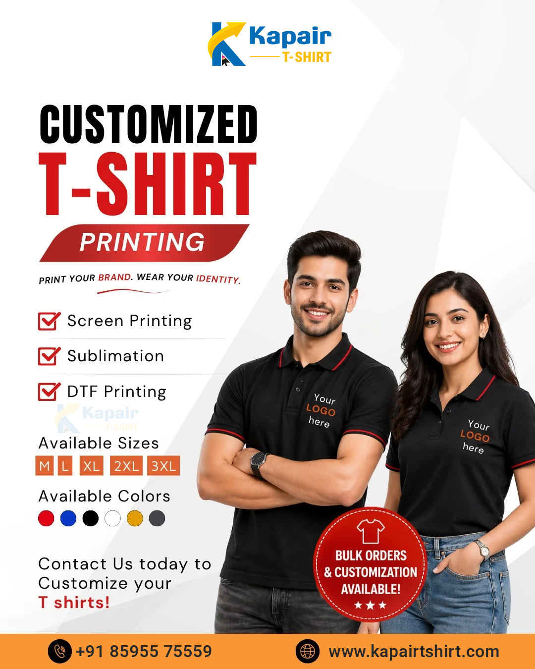 Custom T-Shirt Manufacturer in Delhi NCR: Why Businesses Choose Kapair T-Shirt