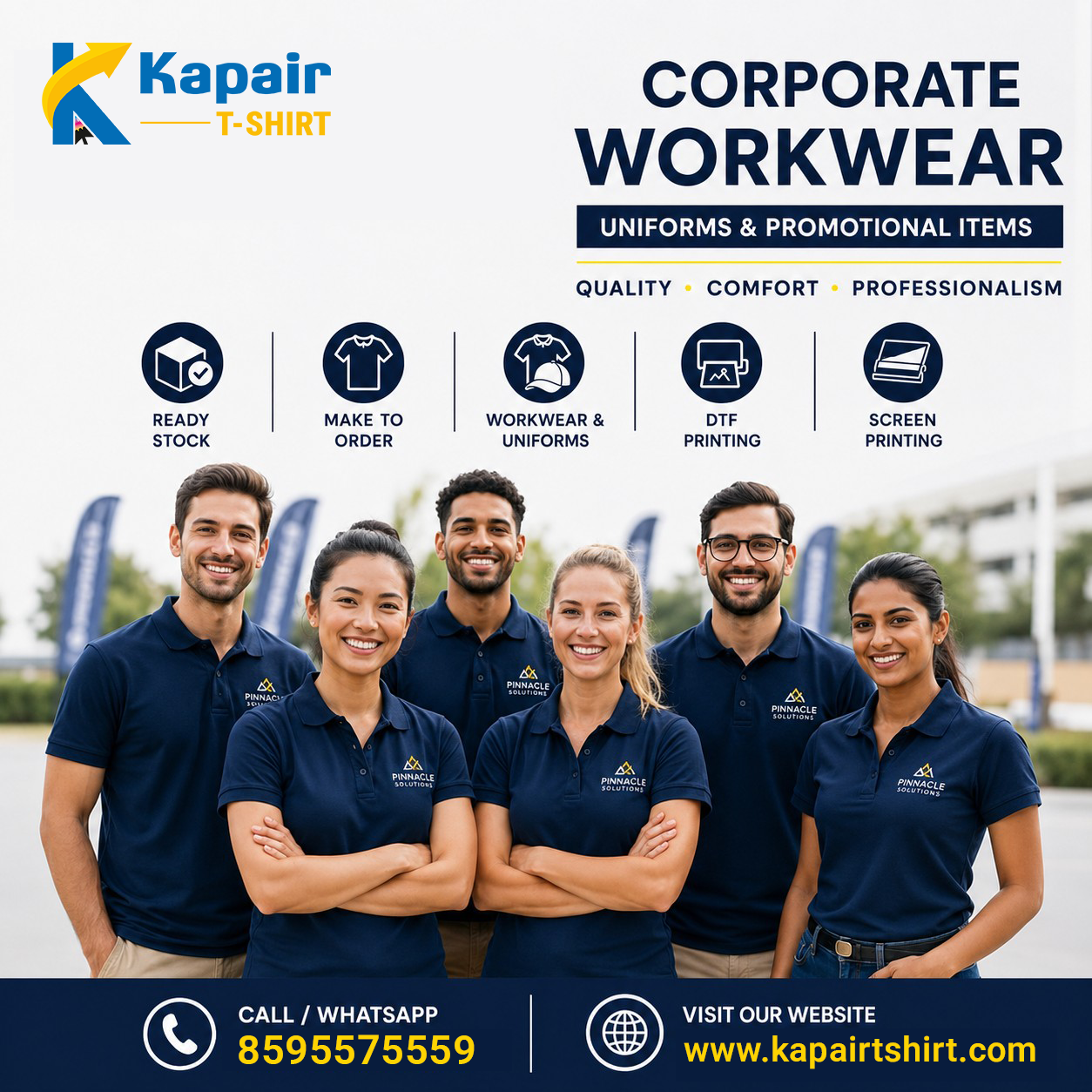 Kapair T-Shirt – Bulk Corporate T-Shirt Manufacturer in Cuttack, Odisha Kapair T-Shirt – Bulk Corporate T-Shirt Manufacturer in Cuttack, Odisha