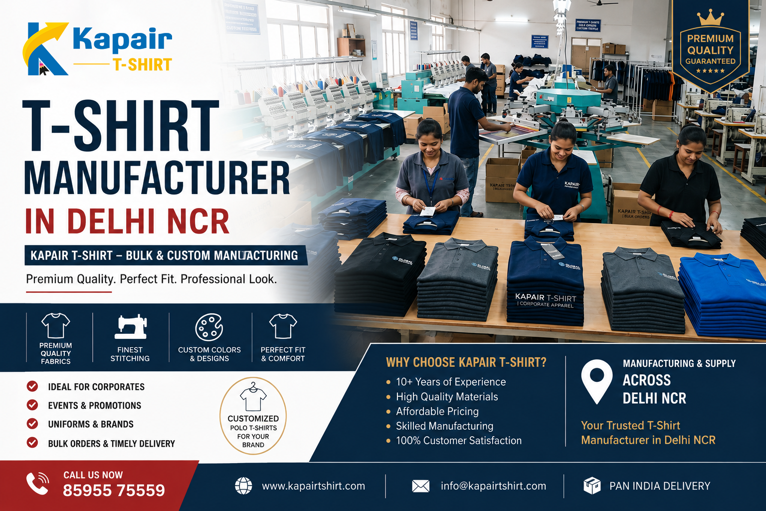 T-Shirt Manufacturer in Delhi NCR