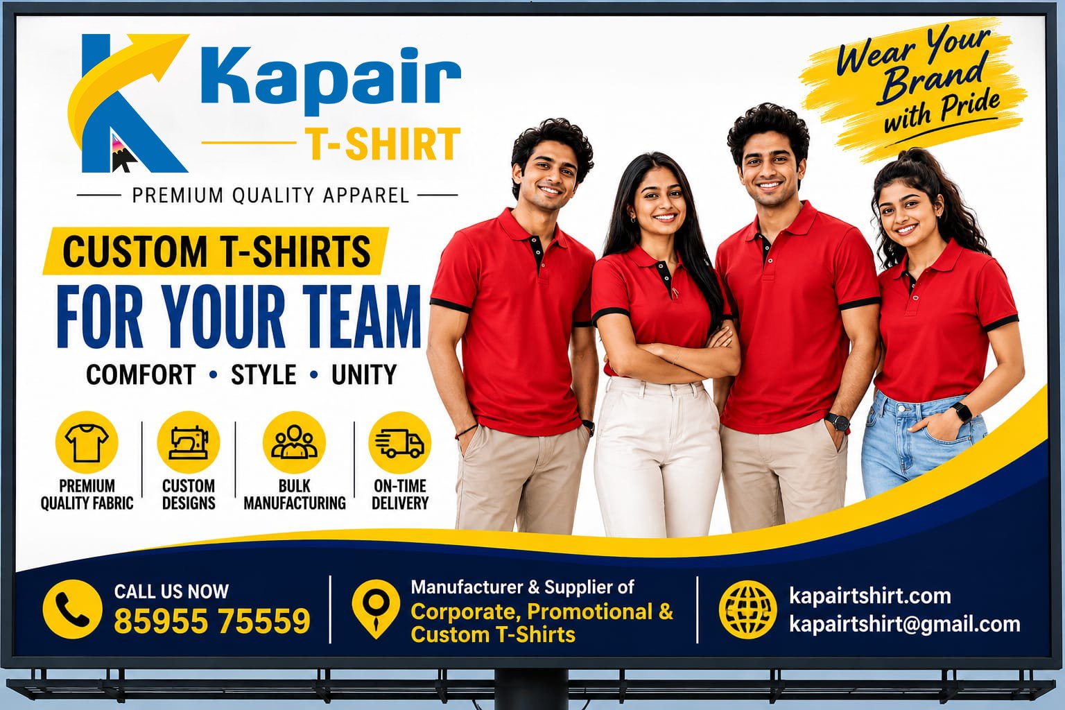 Corporate Uniform Manufacturer in Noida: T-Shirts, Polos & Staff Wear, Made Consistent Corporate Uniform Manufacturer in Noida: T-Shirts, Polos & Staff Wear, Made Consistent