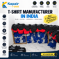 T-Shirt Manufacturer in India – Custom, Corporate & Bulk T-Shirts | Kapair T-Shirt